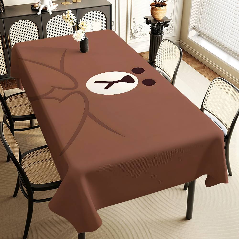 Home Lines Textiles - L-Lines F-Friends Brown Bear Table Cloth