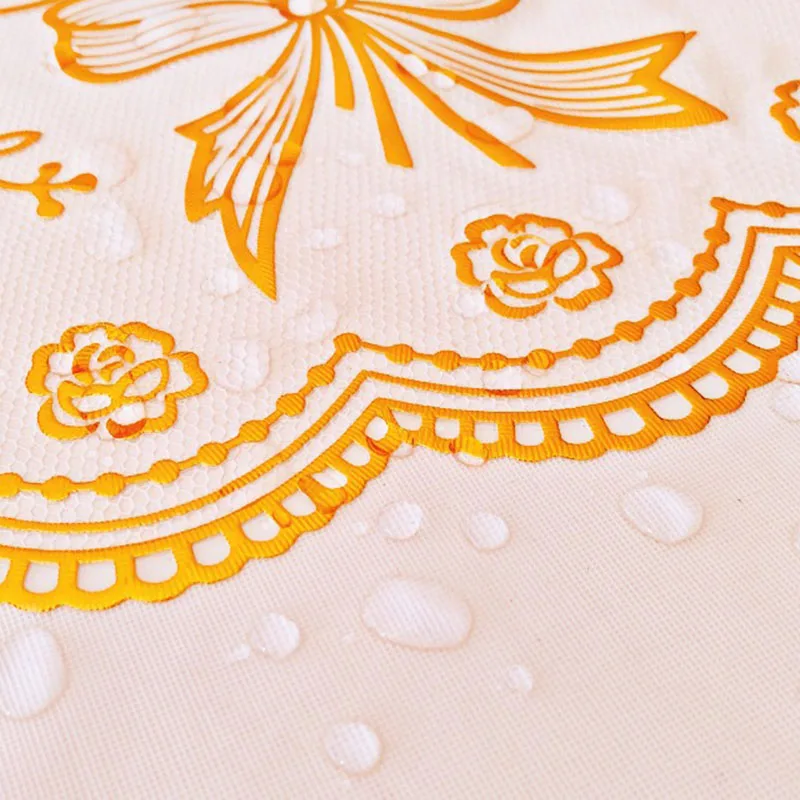 New PVC Oval Waterproof Tablec - Home Textiles News review and price