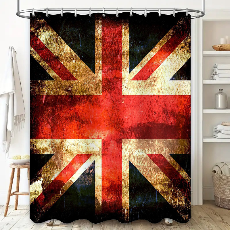 British Flag Shower Curtain Wa - Home Textiles Uk review and price