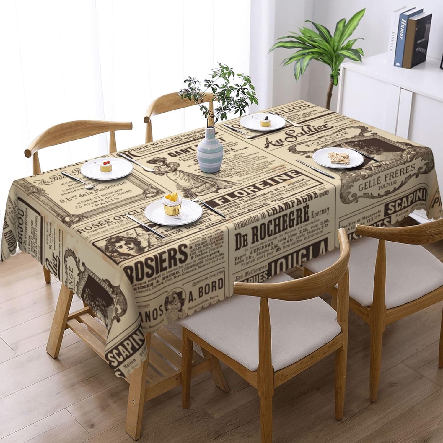 Vintage Paris France Newspaper - Home Textiles News review and price