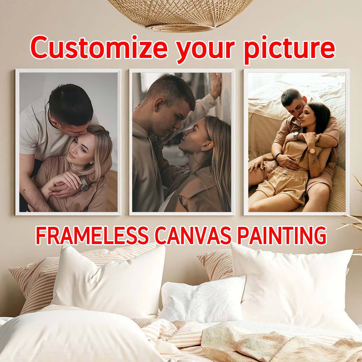 Triptych - 2D Custom Photo Woo - Home Textiles Usa review and price
