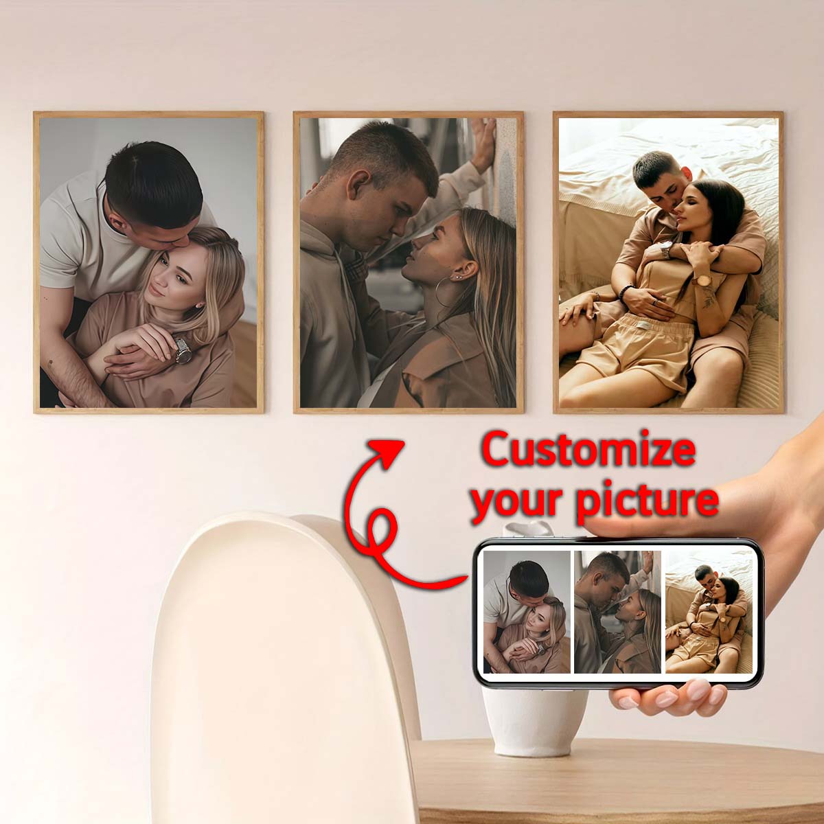Triptych - 2D Custom Photo Woo - Home Textiles Usa review and price
