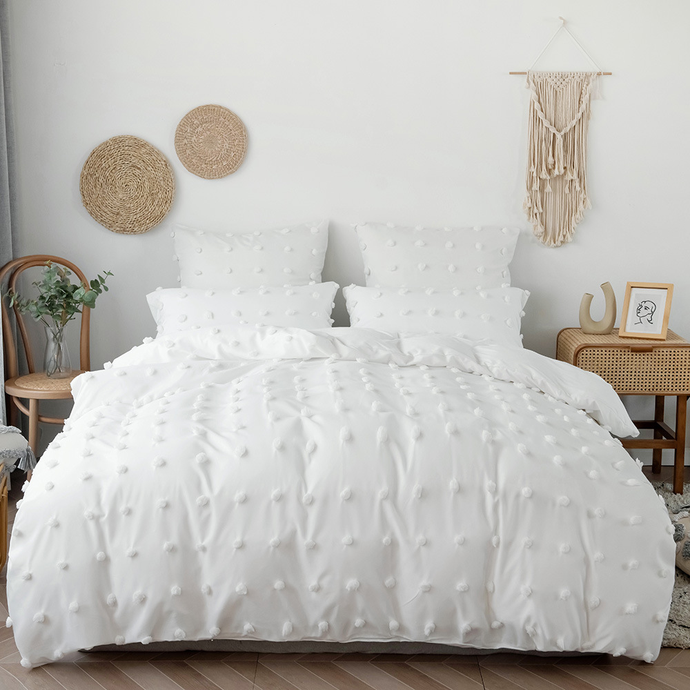 Bedding set with plain color,  - Home Textiles Exporters review and price
