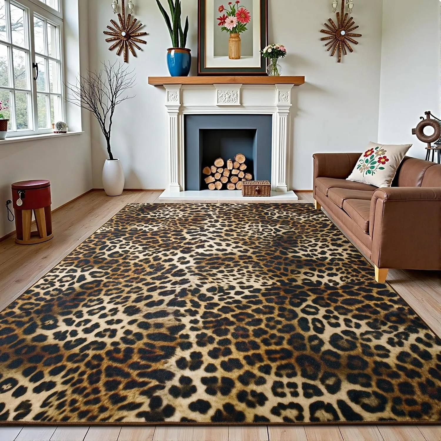 Animal Print Living Room Large - Home Lines Textiles review and price