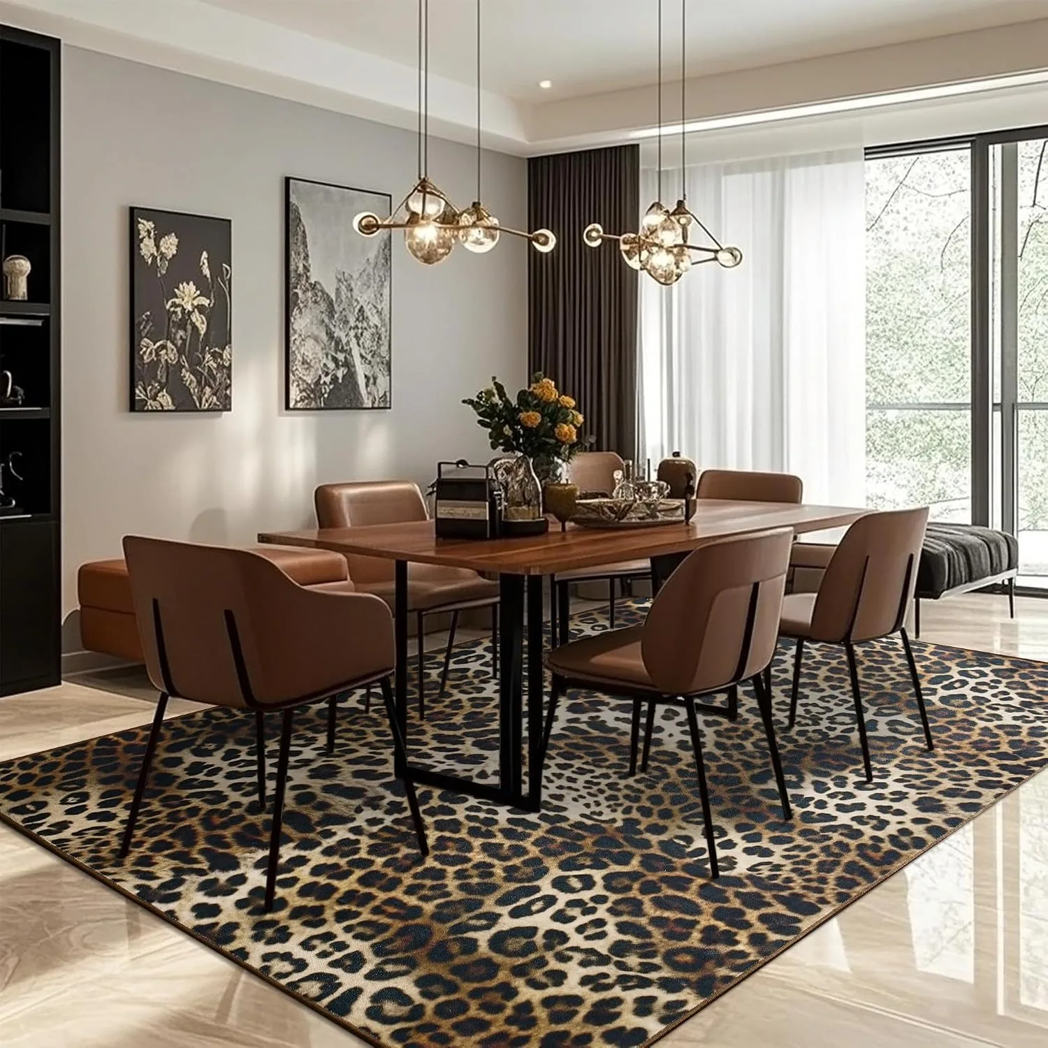 Animal Print Living Room Large - Home Lines Textiles review and price