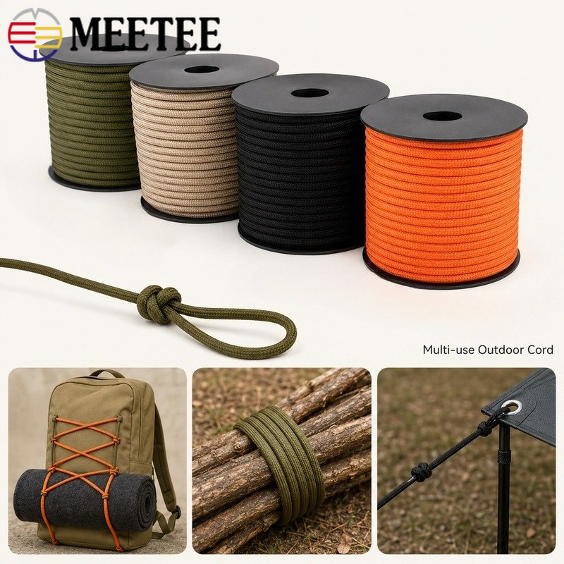 1Pc 4mm 20M/50M 550 Paracord R - Home Lines Textiles review and price