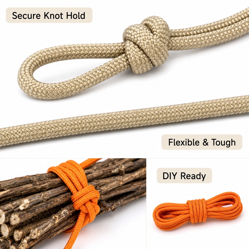 1Pc 4mm 20M/50M 550 Paracord R - Home Lines Textiles review and price