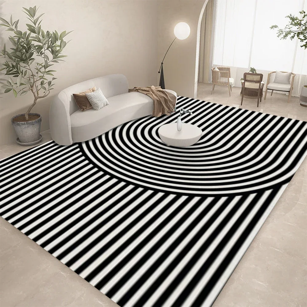 HD-Black White Geometric Line  - Home Lines Textiles review and price