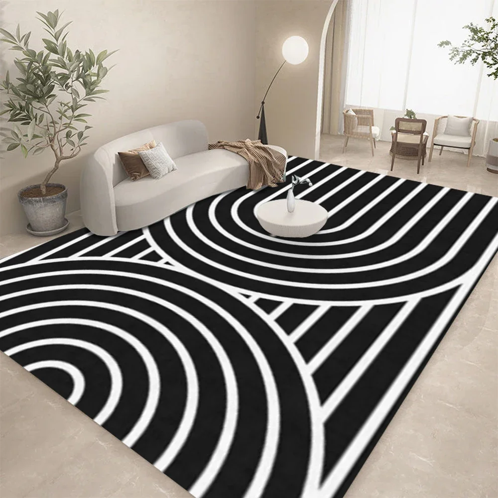 HD-Black White Geometric Line  - Home Lines Textiles review and price