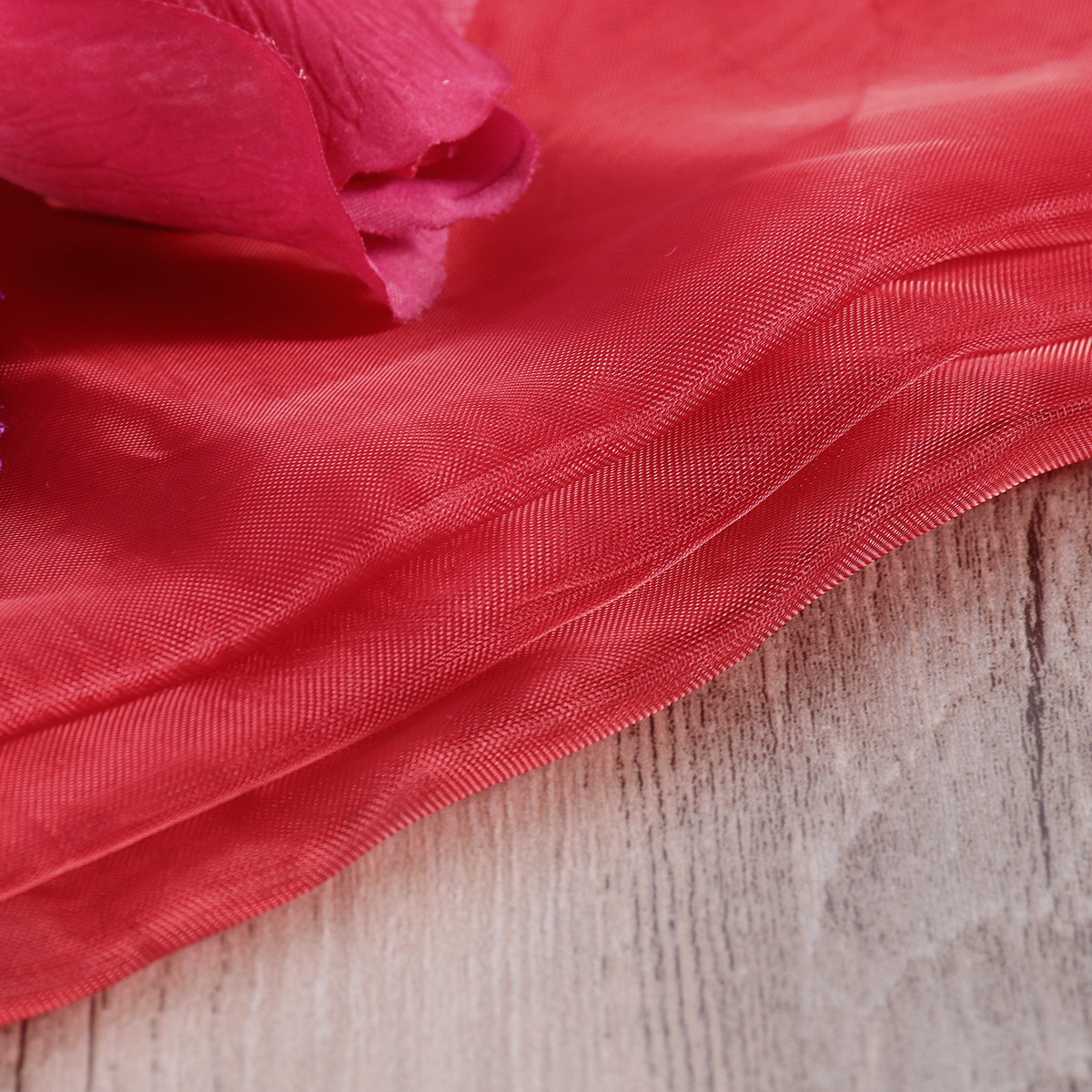 Solid Color Red Transparent Wi - Curtain Sheer Voile review and price
