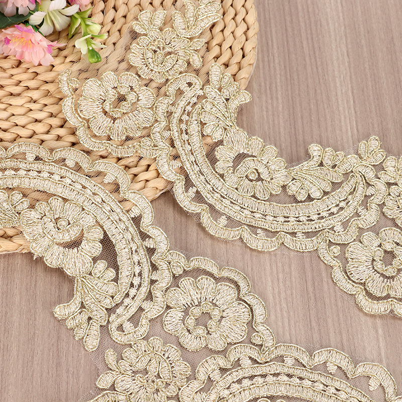 1Yard 4.7cm Wide Exquisite Gol - Home Lines Textiles review and price