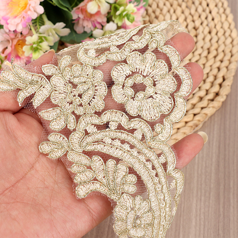 1Yard 4.7cm Wide Exquisite Gol - Home Lines Textiles review and price