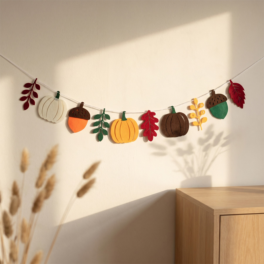 Autumn Pumpkin Leaves Flag Har - Home Textiles Usa review and price