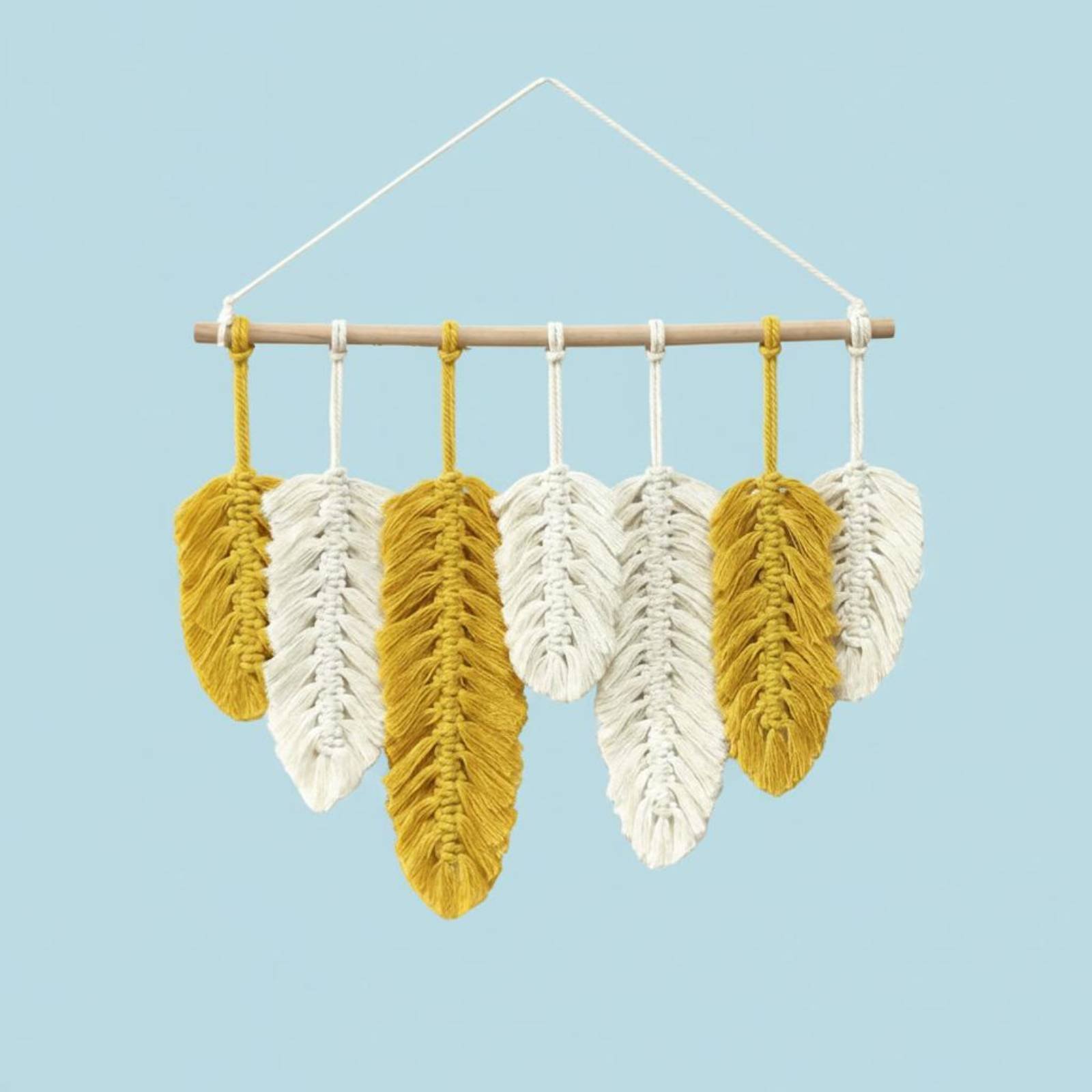 Macrame Feather Wall Hanging H - Home Textiles Usa review and price