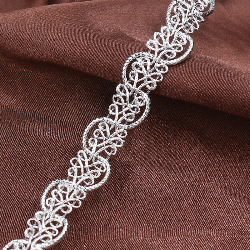 25/50 Meters Gold/Silver Braid - Home Lines Textiles review and price